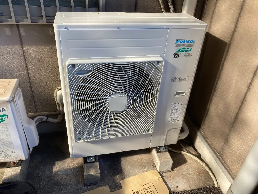 千葉市の業務用エアコン 施工後