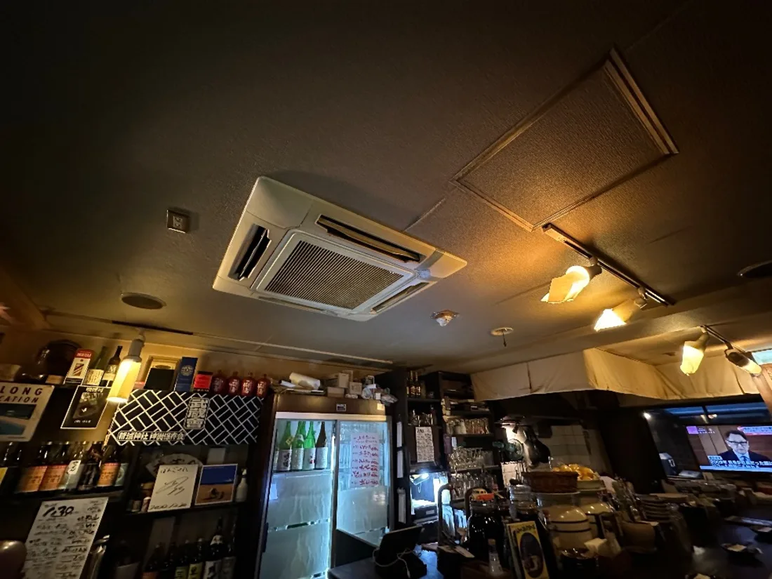 川崎市の業務用エアコン 施工後