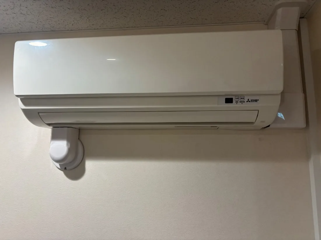 京都市の業務用エアコン 施工前