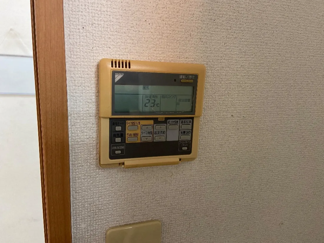 春日部市の業務用エアコン 施工後